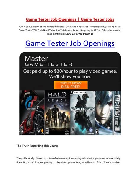 game jobs|Job Openings .